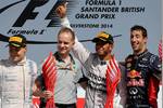 Gallerie: Valtteri Bottas (Williams), Lewis Hamilton (Mercedes) und Daniel Ricciardo (Red Bull)