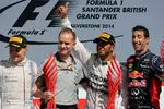 Gallerie: Valtteri Bottas (Williams), Lewis Hamilton (Mercedes) und Daniel Ricciardo (Red Bull)