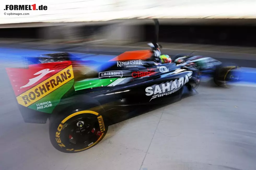 Foto zur News: Sergio Perez (Force India)