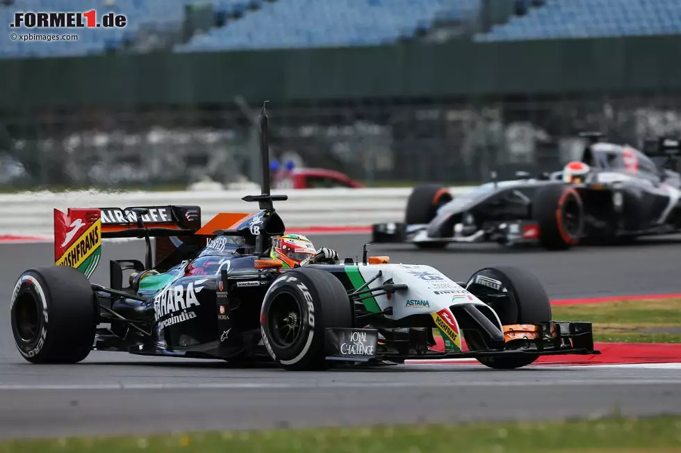 Foto zur News: Sergio Perez (Force India)