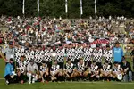 Foto zur News: Nazionale Piloti vor dem Match