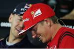 Gallerie: Sebastian Vettel (Red Bull) und Kimi Räikkönen (Ferrari)