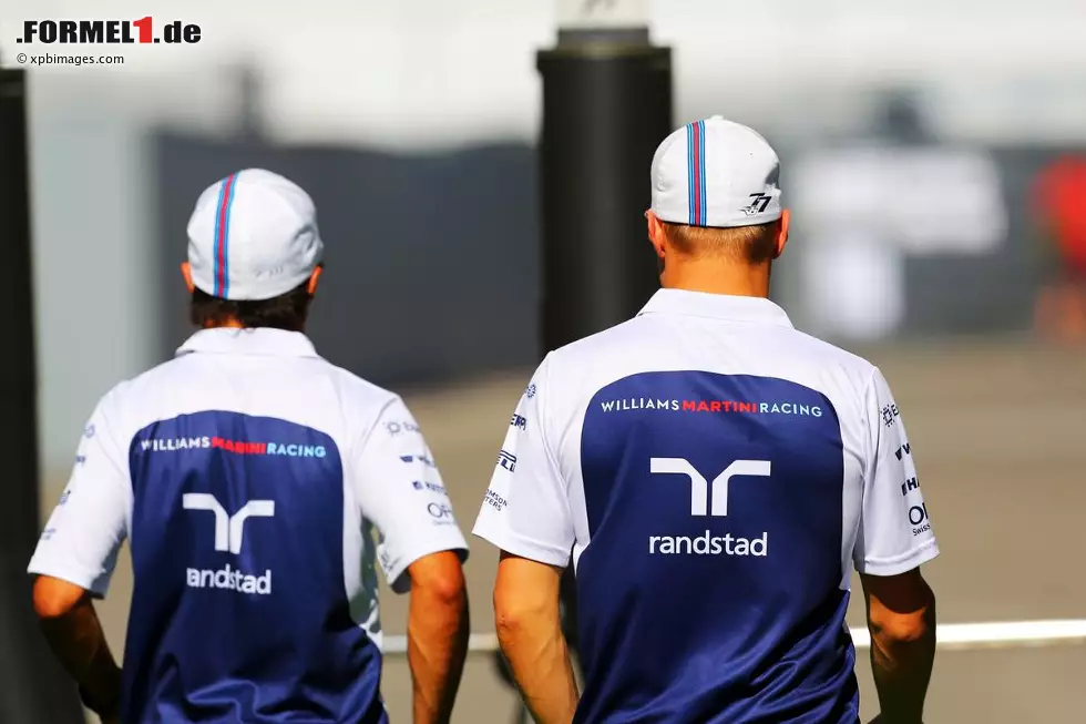 Foto zur News: Felipe Massa (Williams) und Valtteri Bottas (Williams)