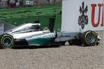Gallerie: Lewis Hamilton (Mercedes) mit seinem Bremsdefekt im Qualifying