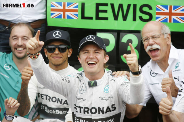Foto zur News: Es kann nur einer gewinnen: Welcher der Mercedes-Piloten lacht am Ende?