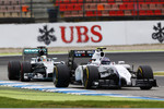 Gallerie: Valtteri Bottas (Williams) und Lewis Hamilton (Mercedes)