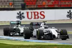 Gallerie: Valtteri Bottas (Williams) und Lewis Hamilton (Mercedes)