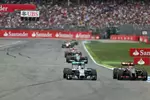 Foto zur News: Lewis Hamilton (Mercedes) und Romain Grosjean (Lotus)