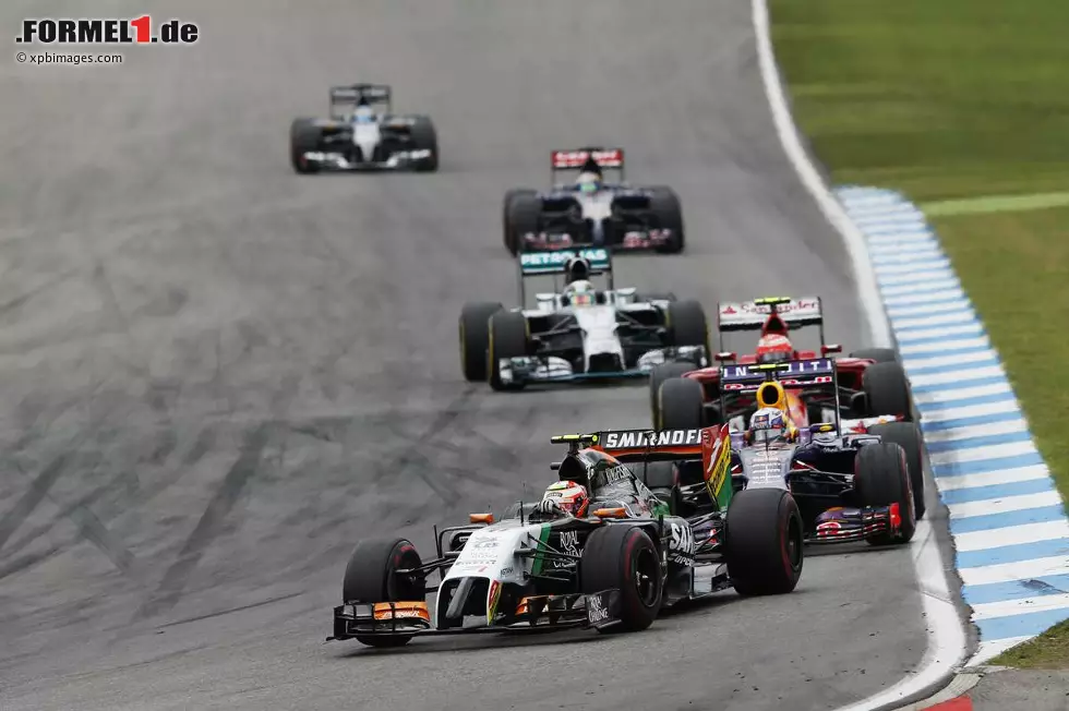 Foto zur News: Sergio Perez (Force India)