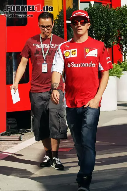 Foto zur News: Kimi Räikkönen (Ferrari)