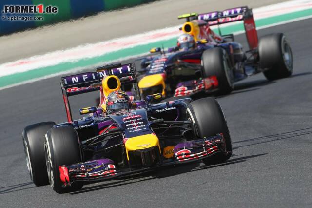 Foto zur News: Vettel kam zu Beginn des Ungarn-Wochenendes besser zurecht als Ricciardo