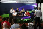 Foto zur News: Monisha Kaltenborn, Vijay Mallya, Claire Williams, Eric Boullier, Christian Horner und Marco Mattiacci