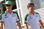 Foto zur News: Marcus Ericsson (Caterham) und Kamui Kobayashi (Caterham)