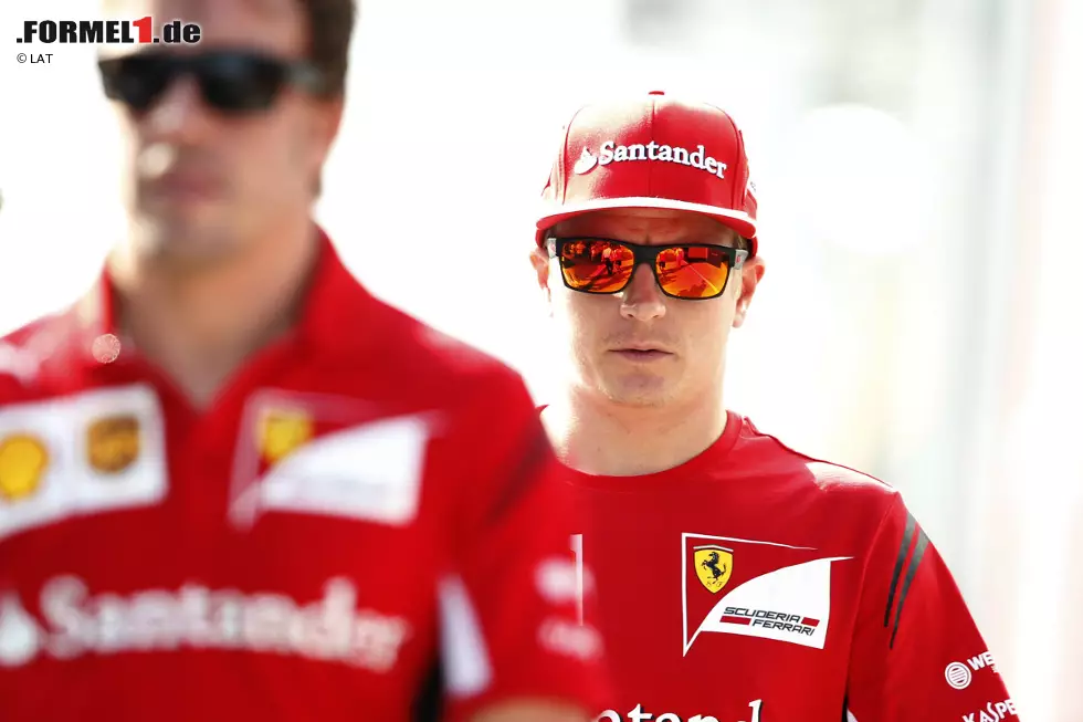 Foto zur News: Kimi Räikkönen (Ferrari)