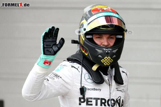 Foto zur News: Nico Rosberg steht zum dritten Mal in Folge auf dem besten Startplatz