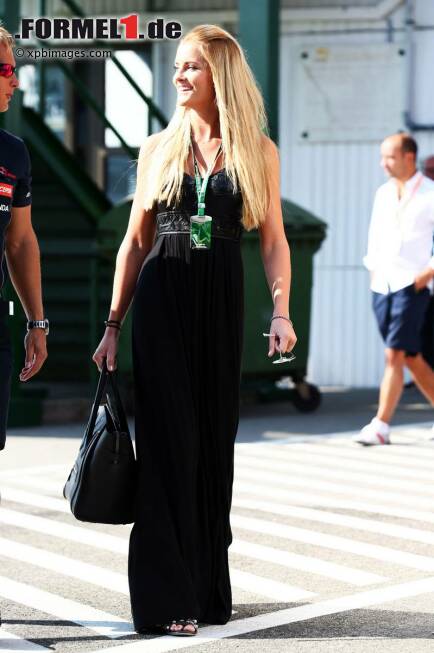 Foto zur News: Petra Silander, Freundin von Jean-Eric Vergne (Toro Rosso)