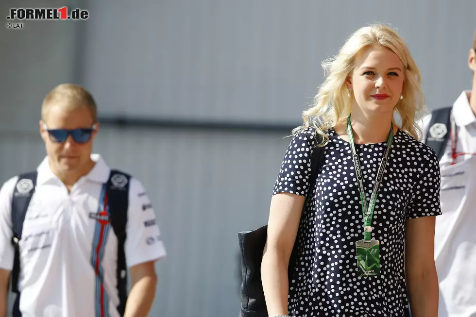 Foto zur News: Emilia Pikkarainen, Freundin von Valtteri Bottas (Williams)