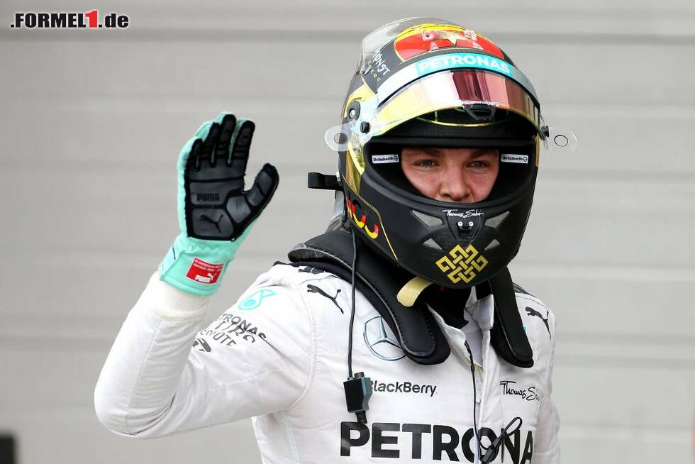 Foto zur News: Nico Rosberg steht zum dritten Mal in Folge auf dem besten Startplatz