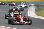 Gallerie: Kimi Räikkönen (Ferrari) und Adrian Sutil (Sauber)