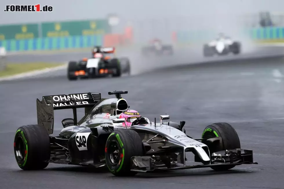 Foto zur News: Der letzte Punkt ging an Jenson Button im McLaren.