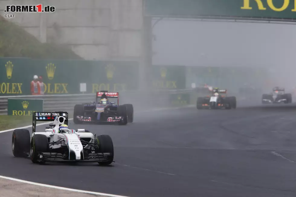 Foto zur News: Felipe Massa (Williams) und Jean-Eric Vergne (Toro Rosso)