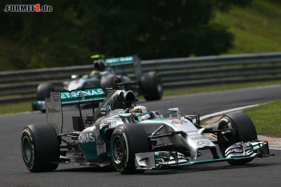 Foto zur News: Nach dem Ungarn-Grand-Prix gibt es bei Mercedes einiges zu bereden