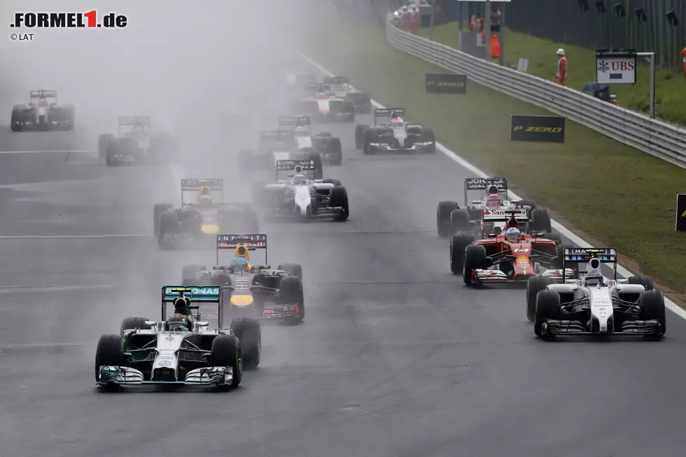 Nico Rosberg (Mercedes), Valtteri Bottas (Williams), Sebastian Vettel (Red Bull), Fernando Alonso (Ferrari) und Daniel Ricciardo (Red Bull) Foto zur News: Nico Rosberg (Mercedes), Valtteri Bottas (Williams), Sebastian Vettel (Red Bull), Fernando Alonso (Ferrari) und Daniel Ricciardo (Red Bull)