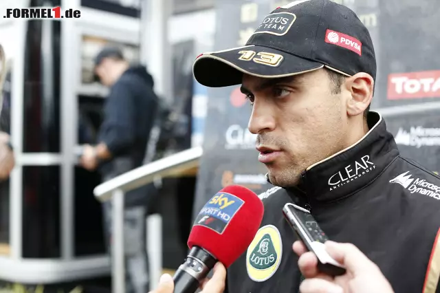 Pastor Maldonado schaffte am Freitag das Kunststück, sich auf einem geraden Teilstrecke der Strecke zu drehen. Das sorgte im Fahrerlager für ungläubiges Kopfschütteln... Foto zur News: Pastor Maldonado schaffte am Freitag das Kunststück, sich auf einem geraden Teilstrecke der Strecke zu drehen. Das sorgte im Fahrerlager für ungläubiges Kopfschütteln...