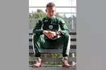 Foto zur News: Andre Lotterer (Caterham) mit Audi-Schuhen