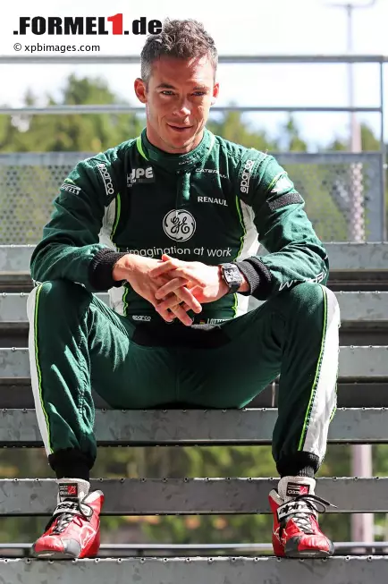 Foto zur News: Andre Lotterer (Caterham) mit Audi-Schuhen