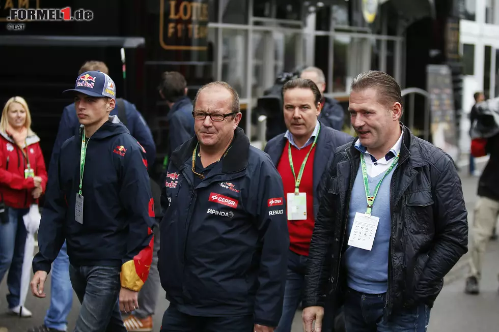 Foto zur News: Max Verstappen und Jos Verstappen