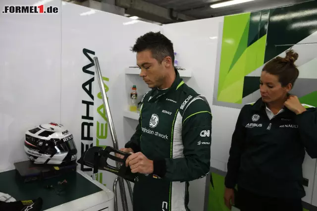 Foto zur News: Andre Lotterer fuhr die ersten Kilometer für Caterham ohne Probleme