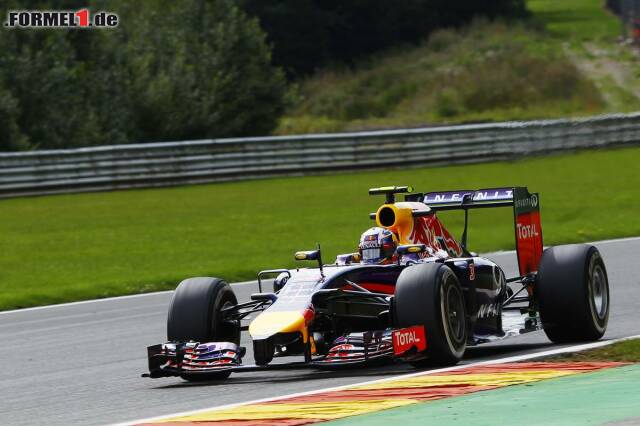 Foto zur News: Daniel Ricciardo schaffte es nach 35 Runden am Freitag auf Rang acht
