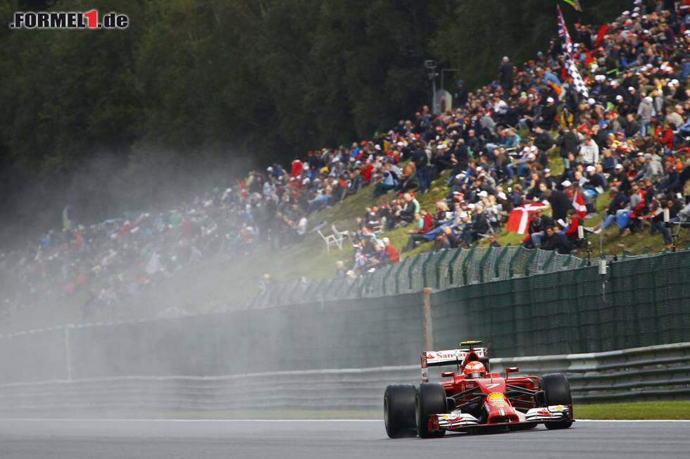 Foto zur News: Kimi Räikkönen hat sich selbst ein besseres Ergebnis versaut