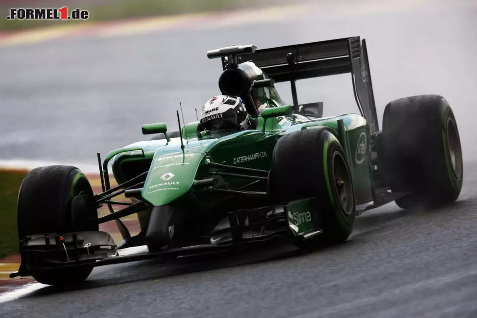 Foto zur News: Kam auch im Regen schnell gut zurecht: Andre Lotterer im Caterham CT05