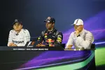 Gallerie: Nico Rosberg (Mercedes), Daniel Ricciardo (Red Bull) und Valtteri Bottas (Williams)