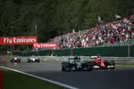 Gallerie: Nico Rosberg (Mercedes) und Kimi Räikkönen (Ferrari)