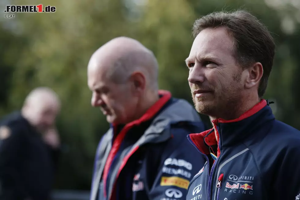 Foto zur News: Christian Horner und Adrian Newey