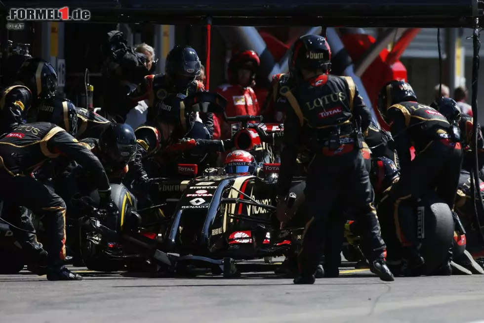 Foto zur News: Romain Grosjean (Lotus)