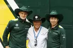 Foto zur News: Marcus Ericsson (Caterham) und Kamui Kobayashi (Caterham)