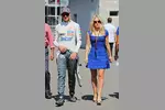 Foto zur News: Adrian Sutil (Sauber)  mit Freundin Jennifer Becks