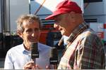 Foto zur News: Alain Prost und Niki Lauda