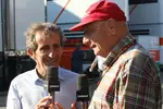 Foto zur News: Alain Prost und Niki Lauda