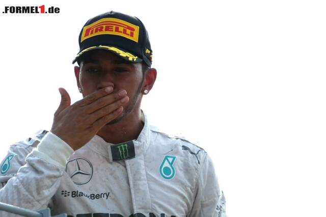 Foto zur News: Lewis Hamilton hat sich nach dem Start rehabilitiert und holte sich den Sieg