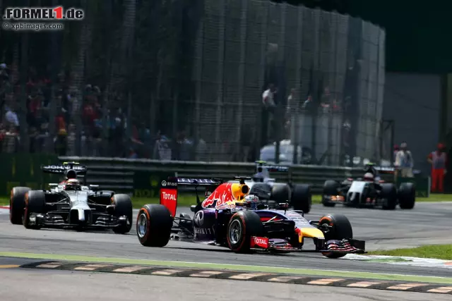 Foto zur News: Mehr als Platz sechs konnte Sebastian Vettel in Monza nicht verteidigen