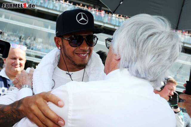 Foto zur News: Lewis Hamilton wäre nach Meinung von Bernie Ecclestone der bessere Champion