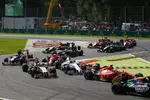 Gallerie: Sergio Perez (Force India), Fernando Alonso (Ferrari), Valtteri Bottas (Williams), Nico Hülkenberg (Force India), Kimi Räikkönen (Ferrari) und Jean-Eric Vergne (Toro Rosso)