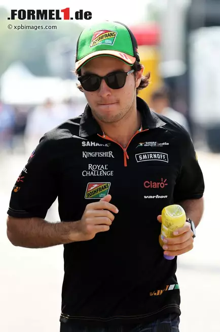 Foto zur News: Sergio Perez (Force India)