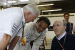 Foto zur News: Frank Williams, Pat Symonds und Felipe Massa (Williams)