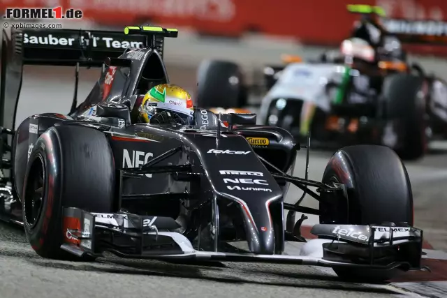 Foto zur News: Esteban Gutierrez fiel beim Großen Preis von Singapur aus.